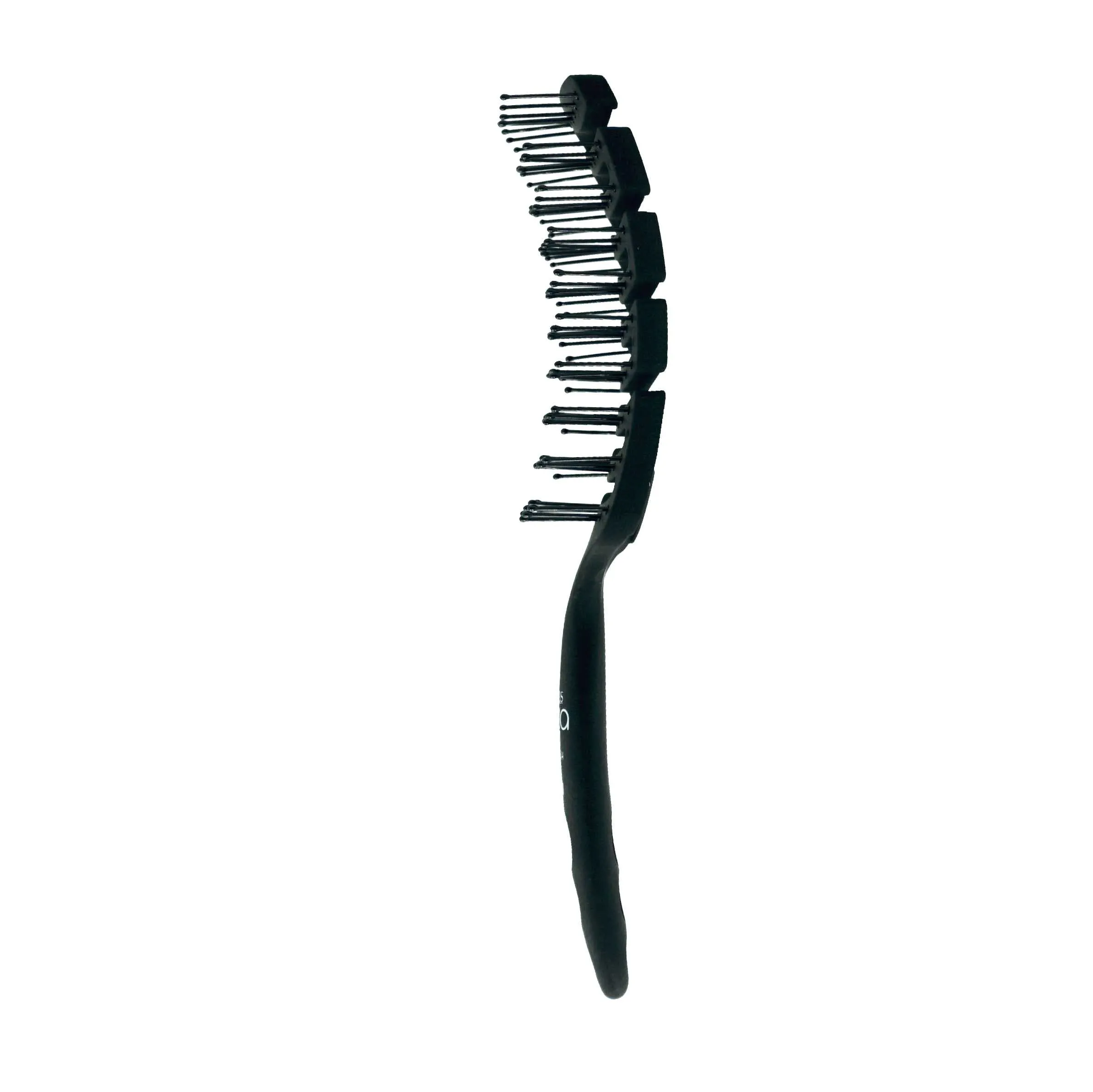 9in Flexible Vented Brush, Pegasus YB2N - Yoga Brush with Nylon Tipped Bristles