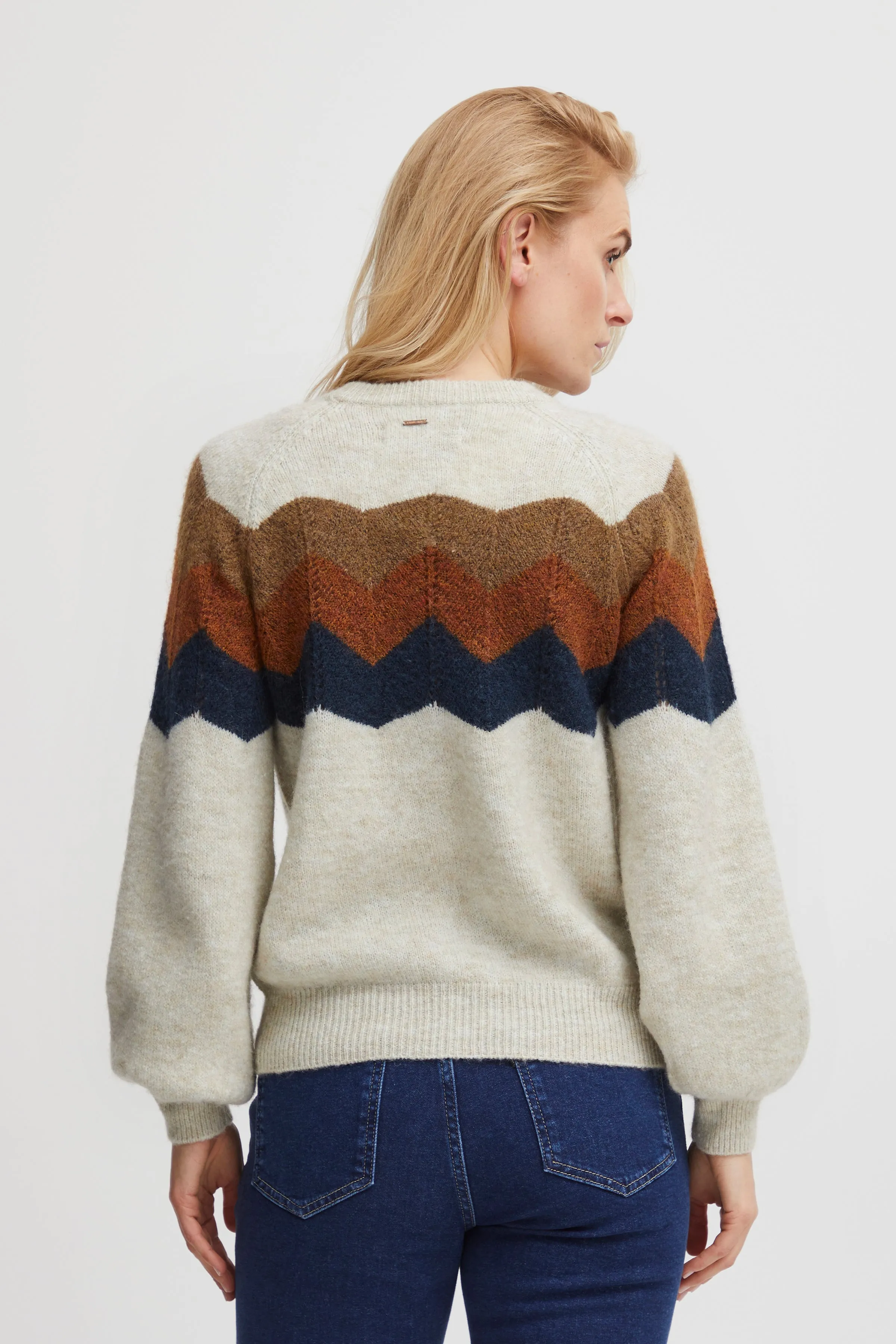 A classic style jumper from Pulz - The Mimi Pullover - PZMIMI