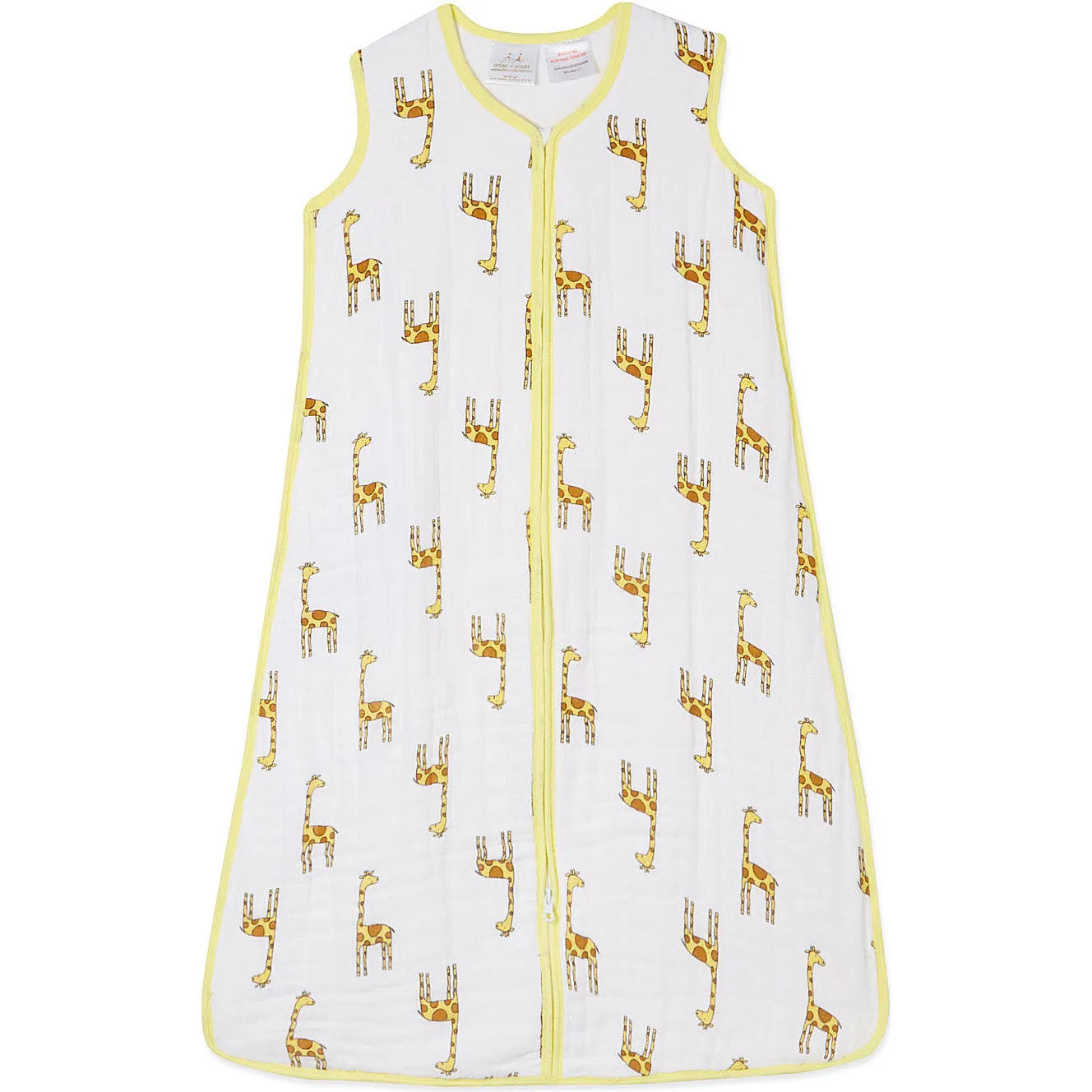 Aden Anais Cozy Sleeping Bag Medium - Jungle Jam - Giraffe