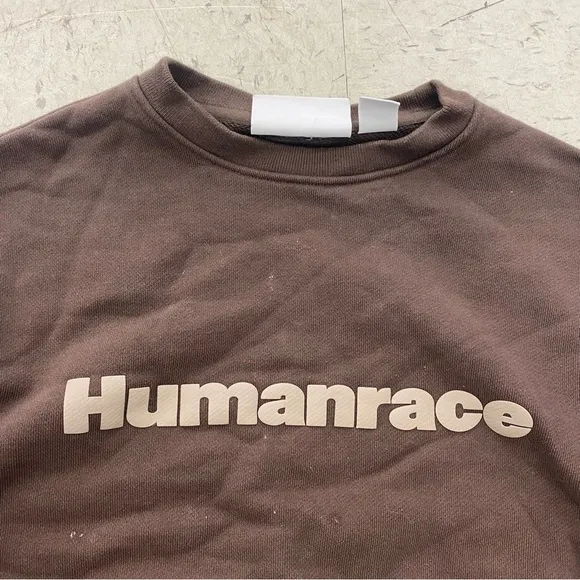 Adidas human race Brown Men's Sweater