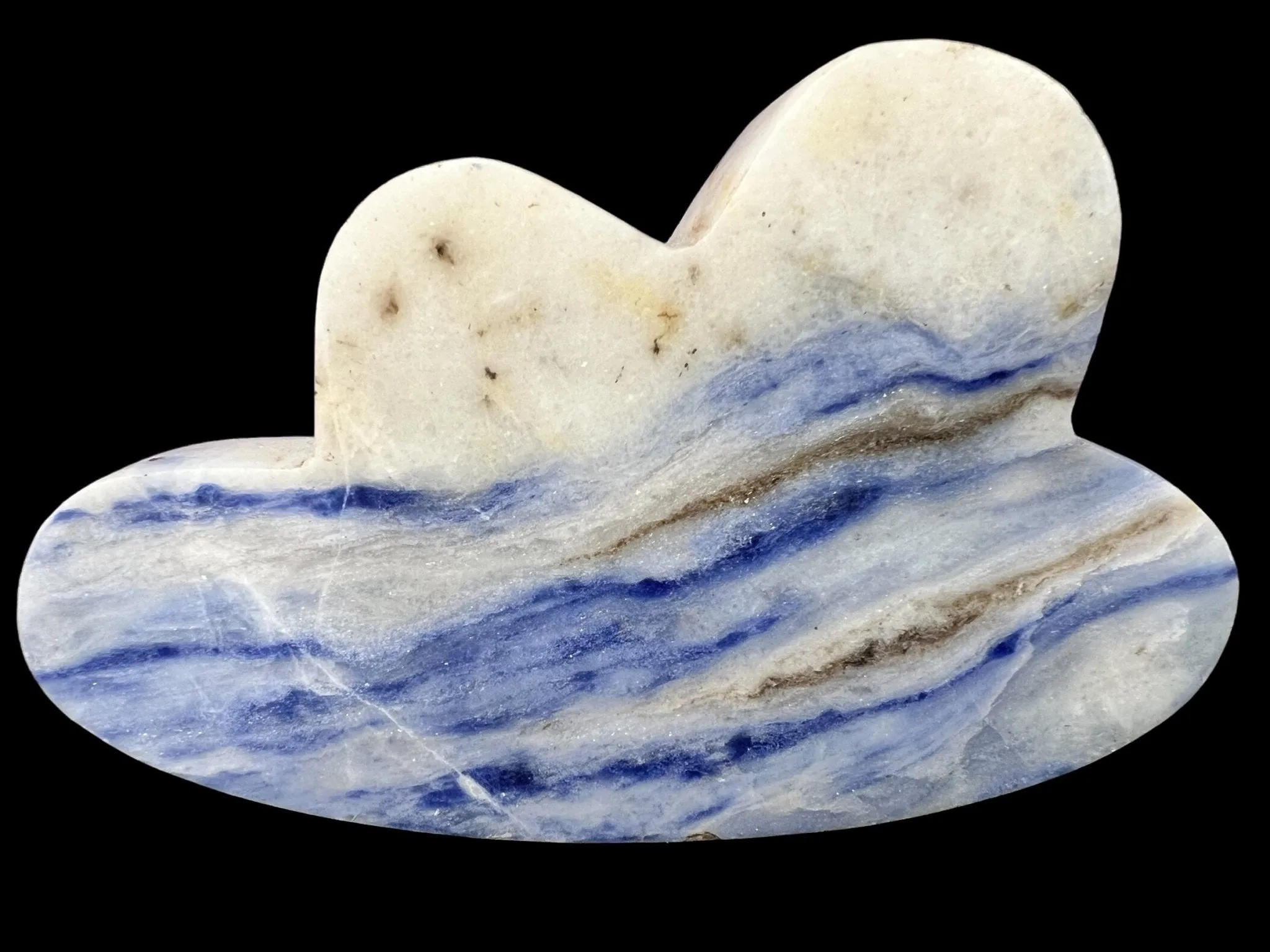 Afghanite Crystal Cloud Carving
