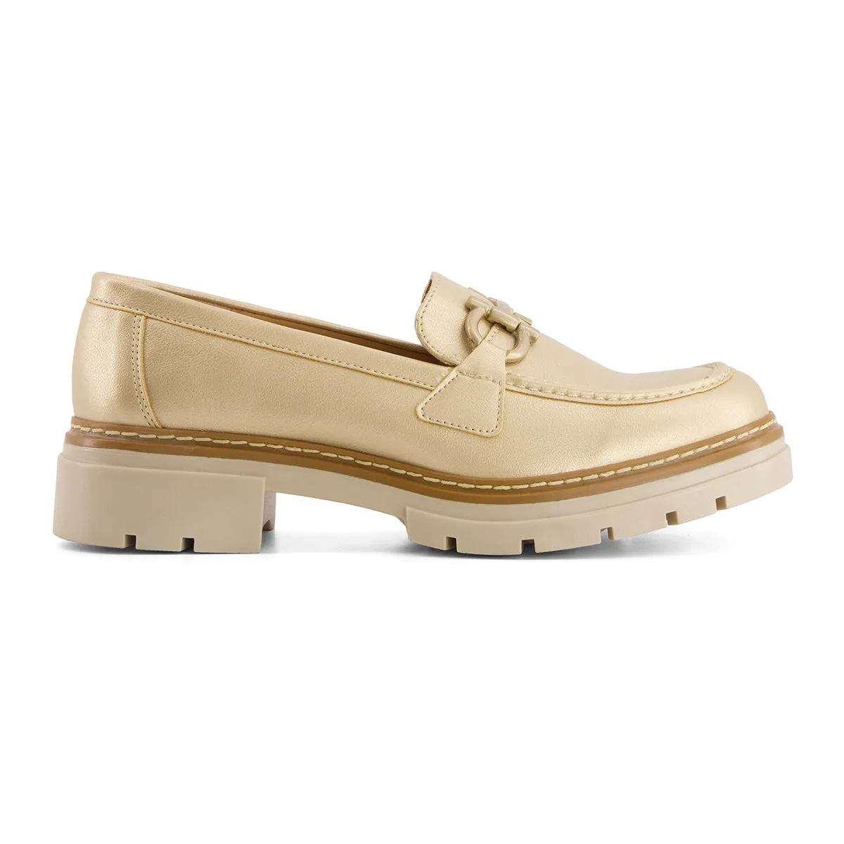 Andrea Heeled Loafers 77005