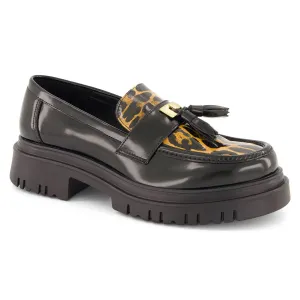 Andrea Penny Loafers Animal Print 76433