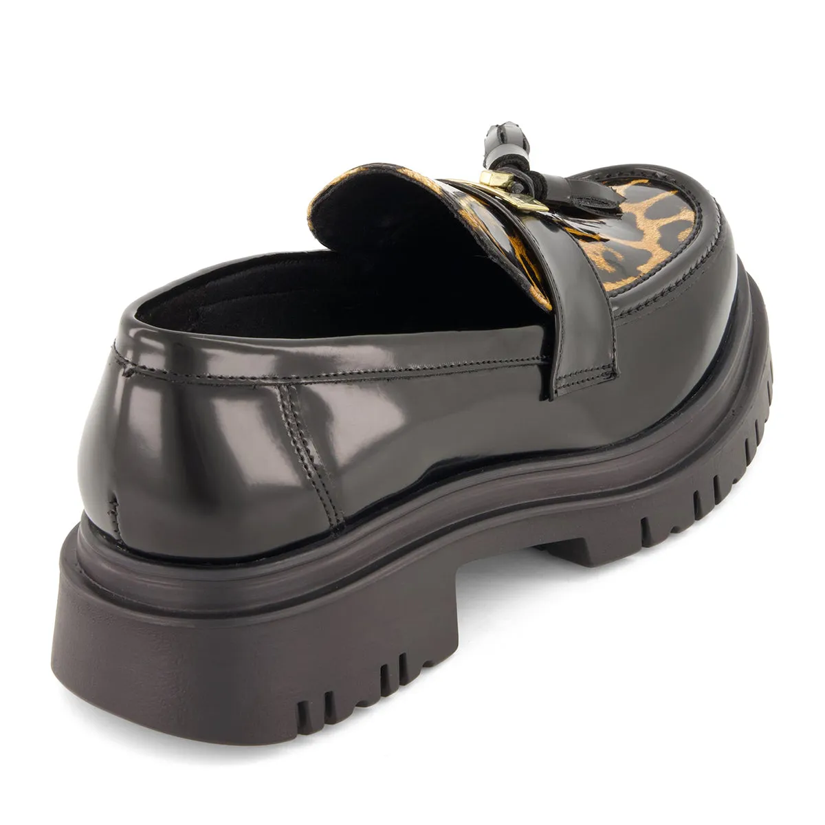 Andrea Penny Loafers Animal Print 76433