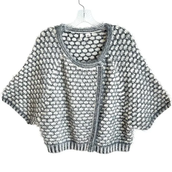 Anthropologie Moth Empyreal Cardigan Sweater Cape Shrug
