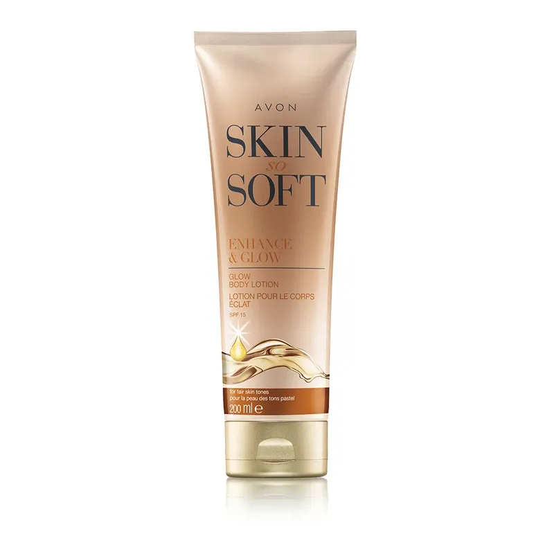 Avon Skin So Soft Enhance & Glow Body Lotion - 200ml