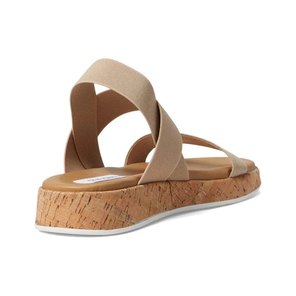 Azzurra Natural Flat Sandals