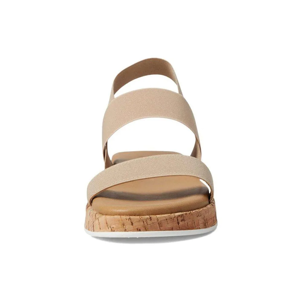 Azzurra Natural Flat Sandals