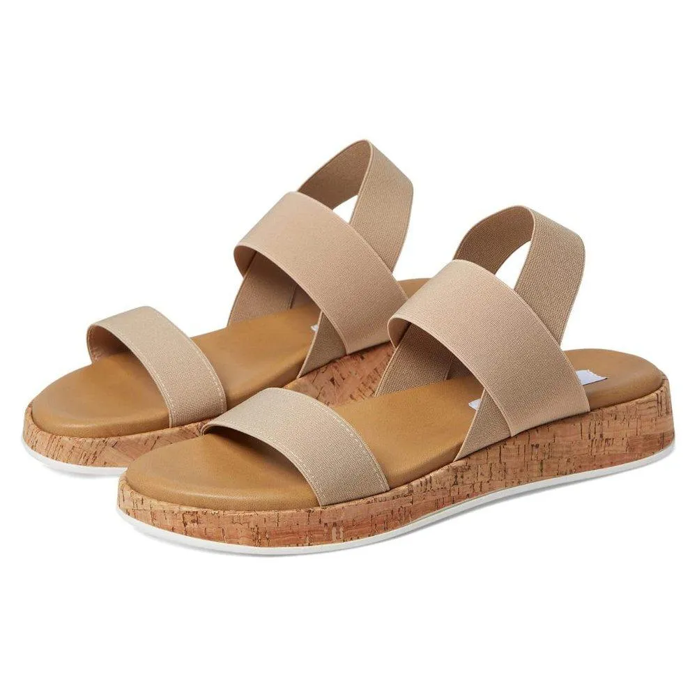 Azzurra Natural Flat Sandals