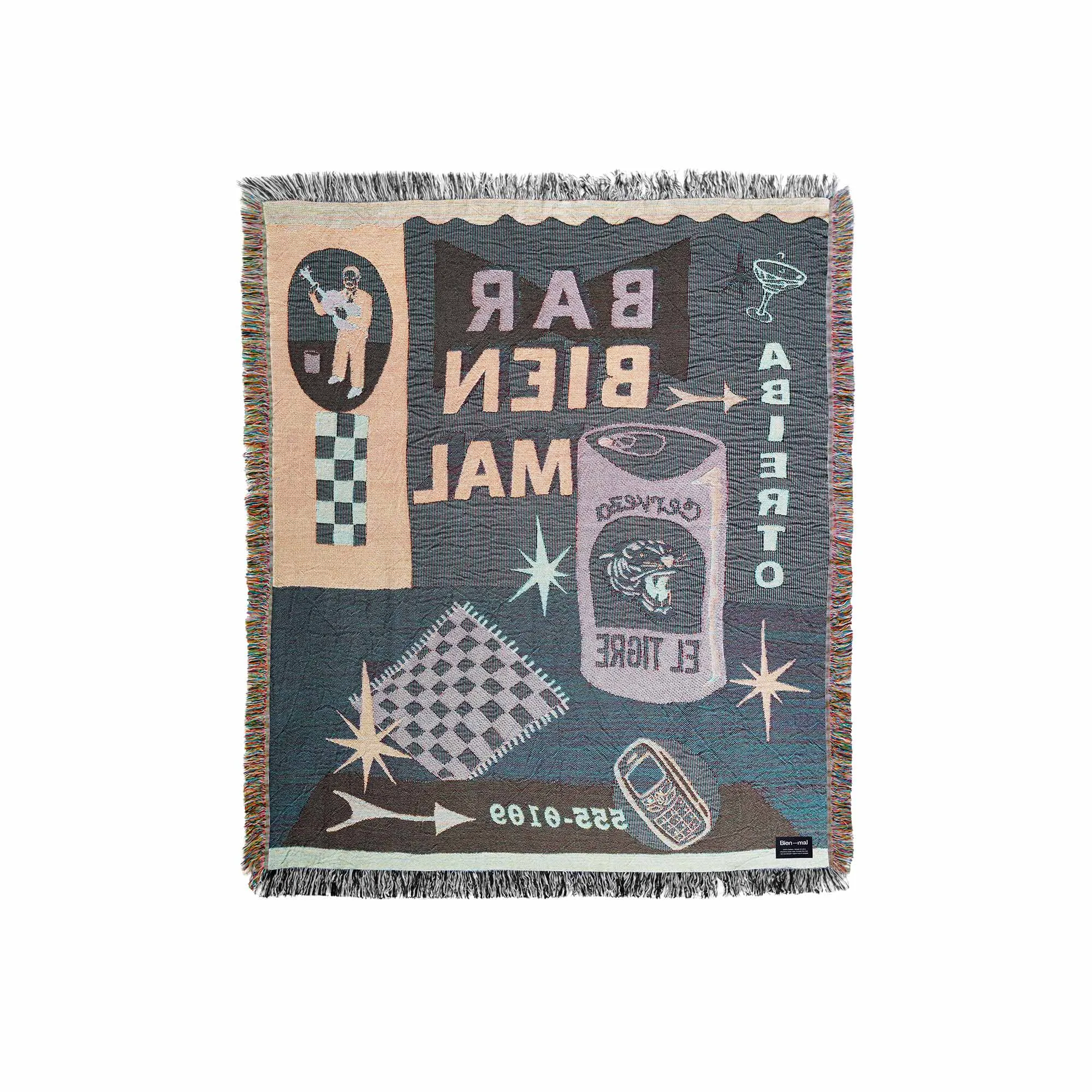 Bar Bien Mal - Woven Throw blanket