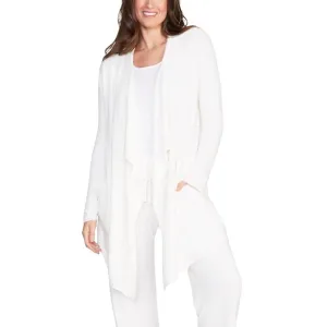 Barefoot Dreams creamy white cozychic open cardigan size large/xlarge