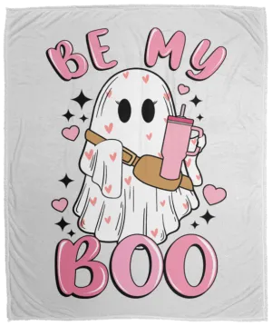 Be My Boo Cozy Plush Fleece Blanket - 50x60