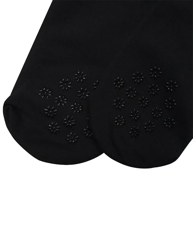 BENECIA 12 Non-Slip Cozy Thick Knee Stocking - Black