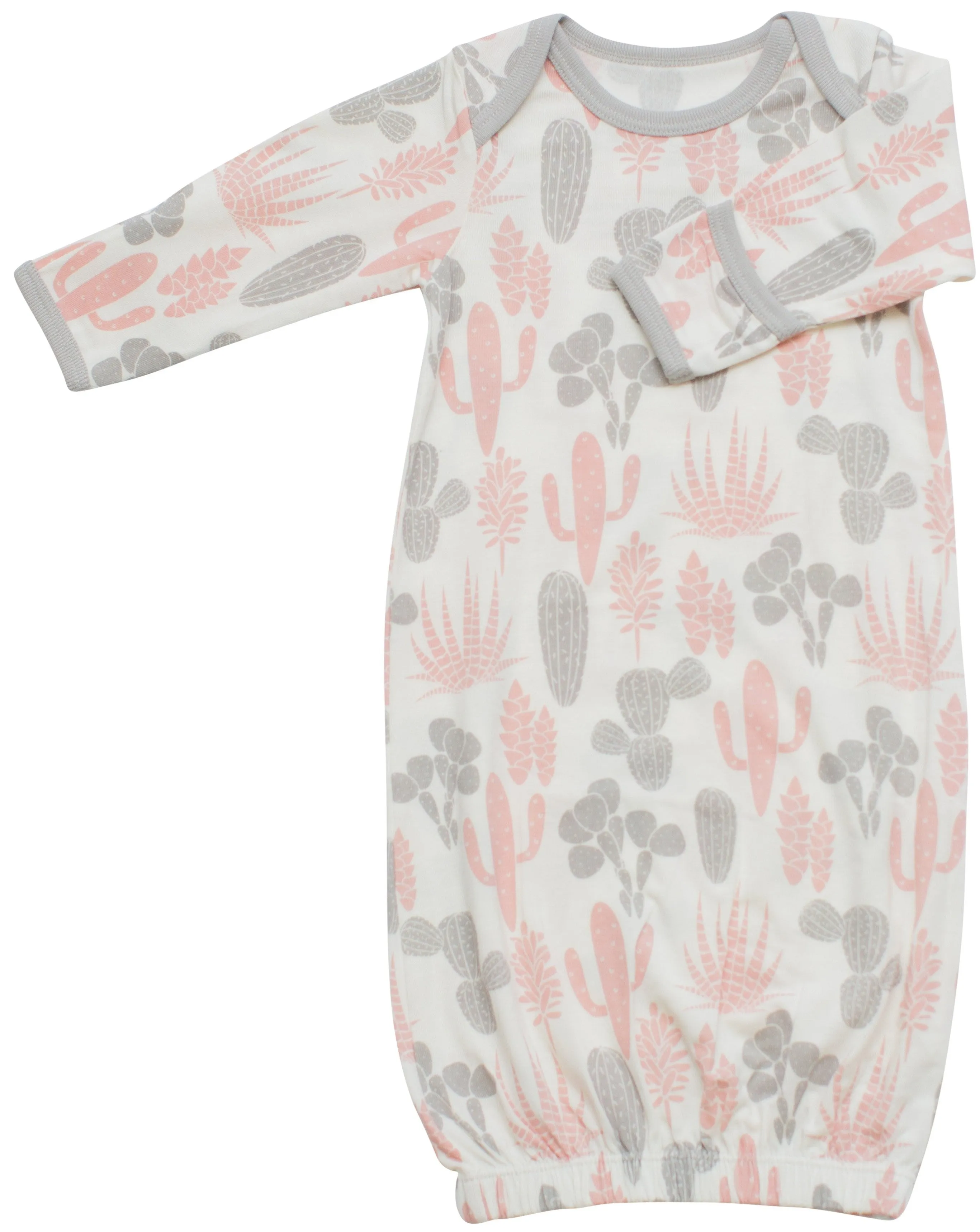 Bestaroo Pink & Grey Cactus Gown