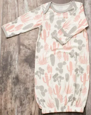 Bestaroo Pink & Grey Cactus Gown
