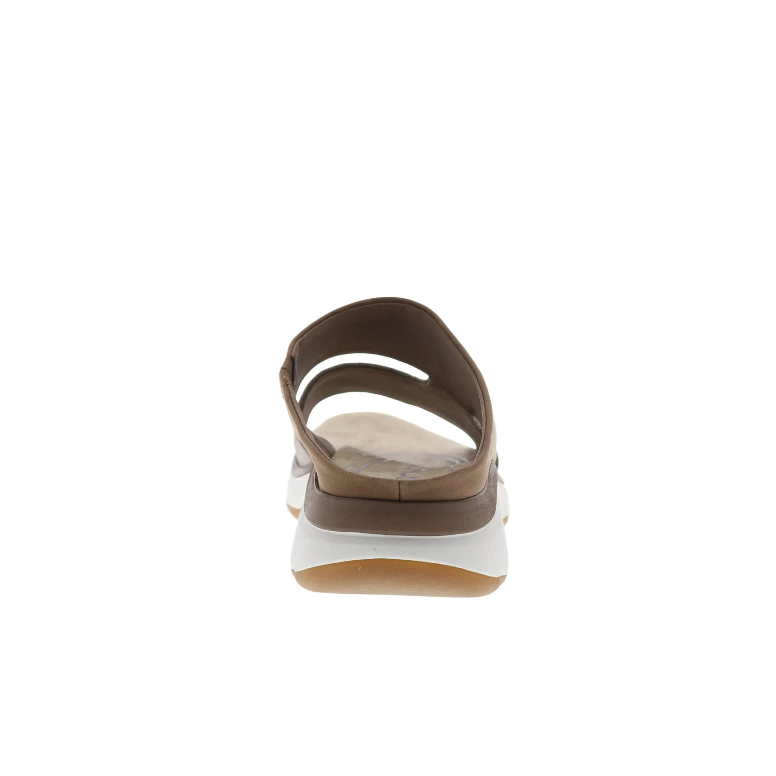 Bionica Airmont BI0018900 Womens Brown Leather Slip On Slides Sandals Shoes