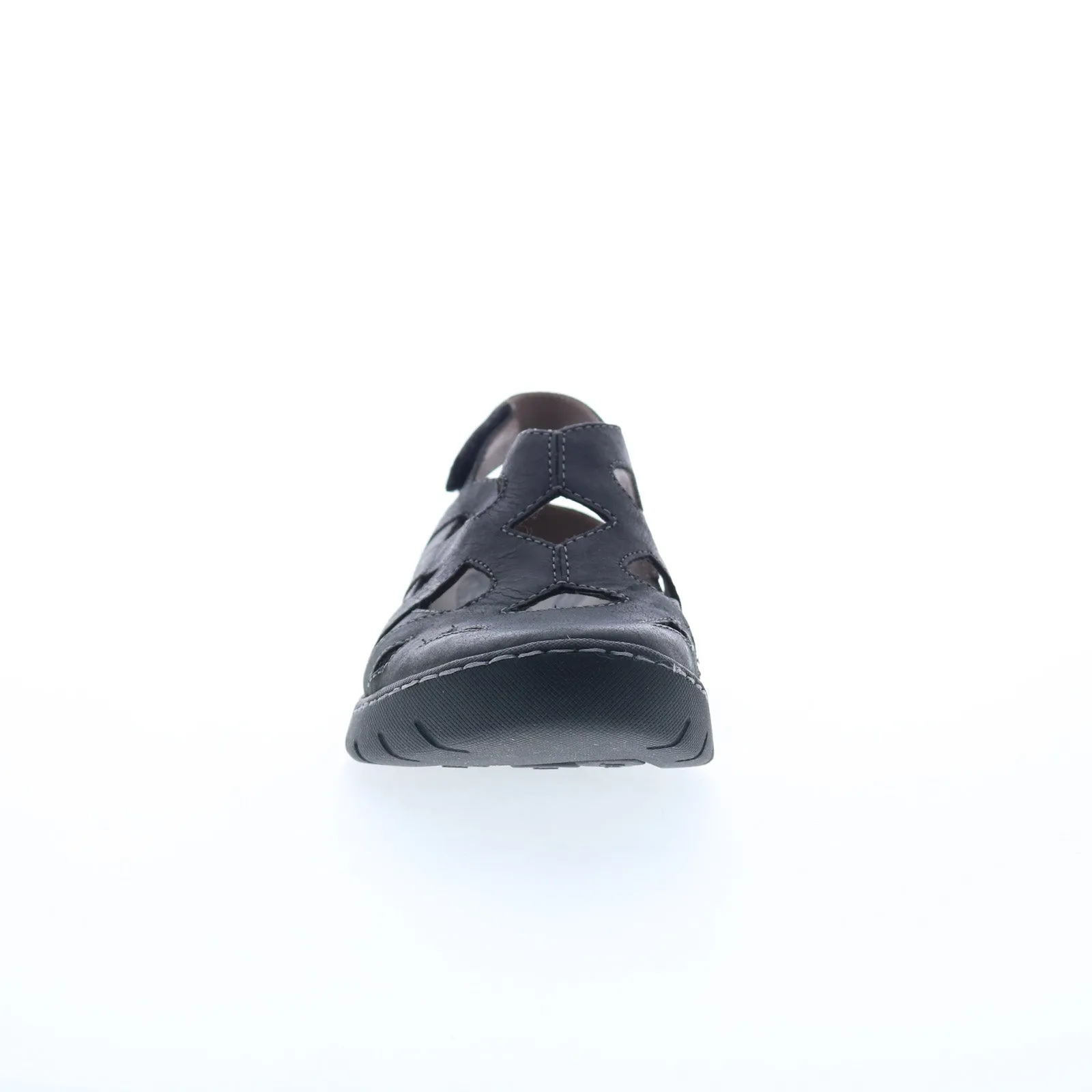 Bionica Maclean 2 BI0007801 Womens Black Leather Strap Slingback Sandals Shoes