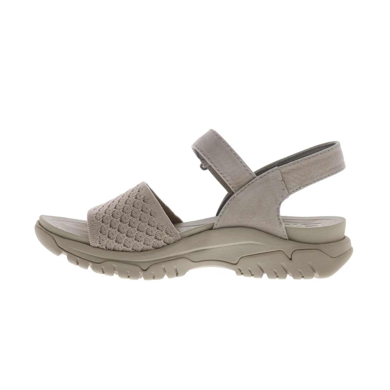 Bionica Nacola BI0020238 Womens Gray Leather Strap Sport Sandals Shoes