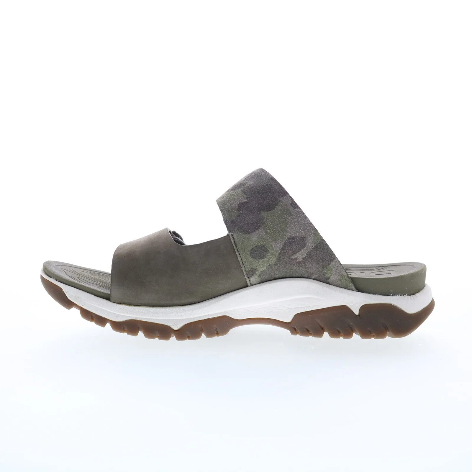 Bionica Nailley BI0024908 Womens Brown Suede Slip On Slides Sandals Shoes