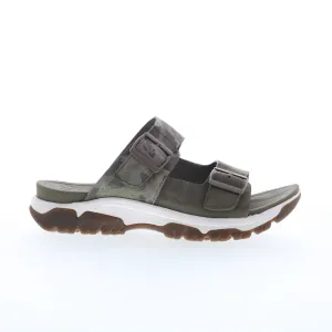Bionica Nailley BI0024908 Womens Brown Suede Slip On Slides Sandals Shoes