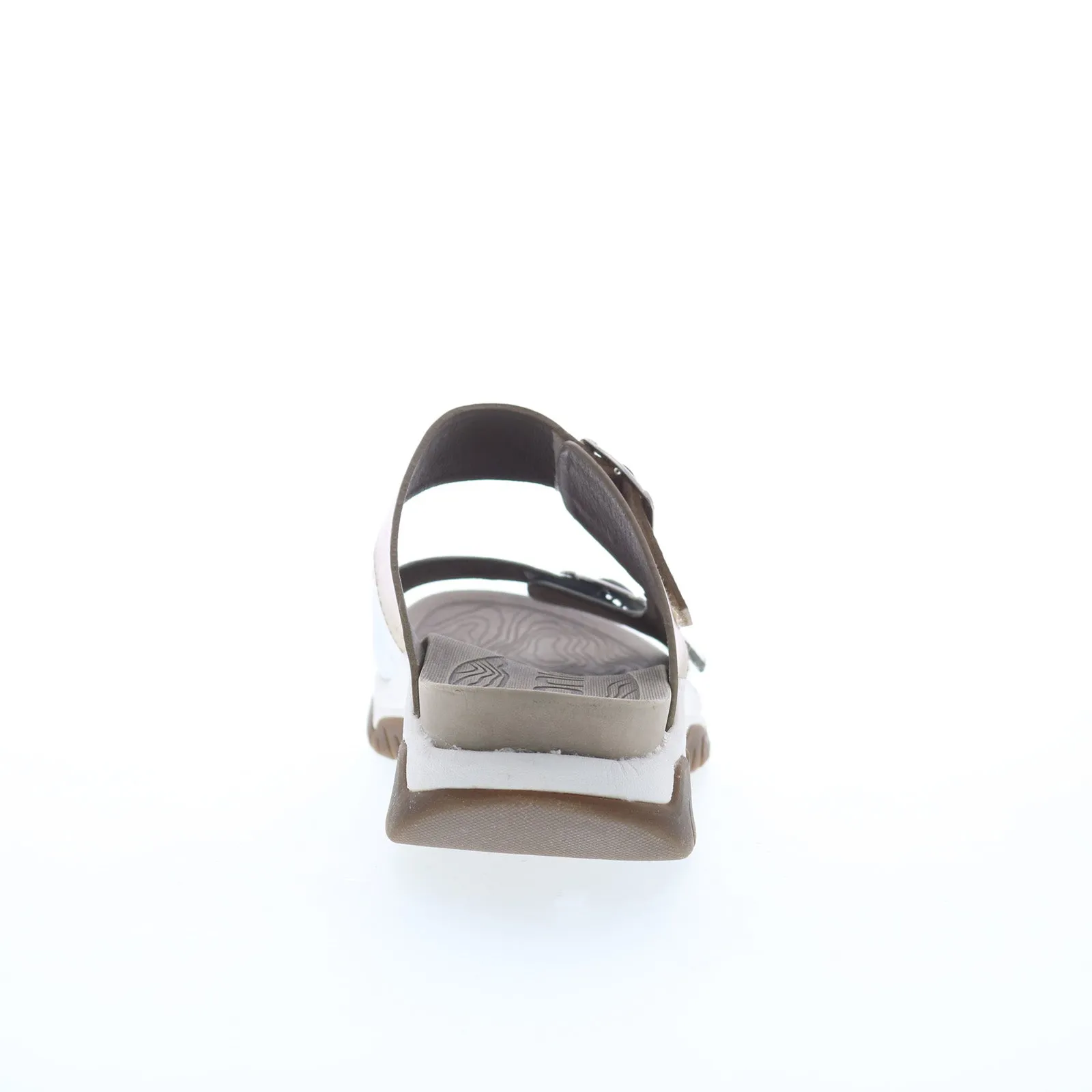 Bionica Nailley BI0024915 Womens Silver Leather Slip On Slides Sandals Shoes
