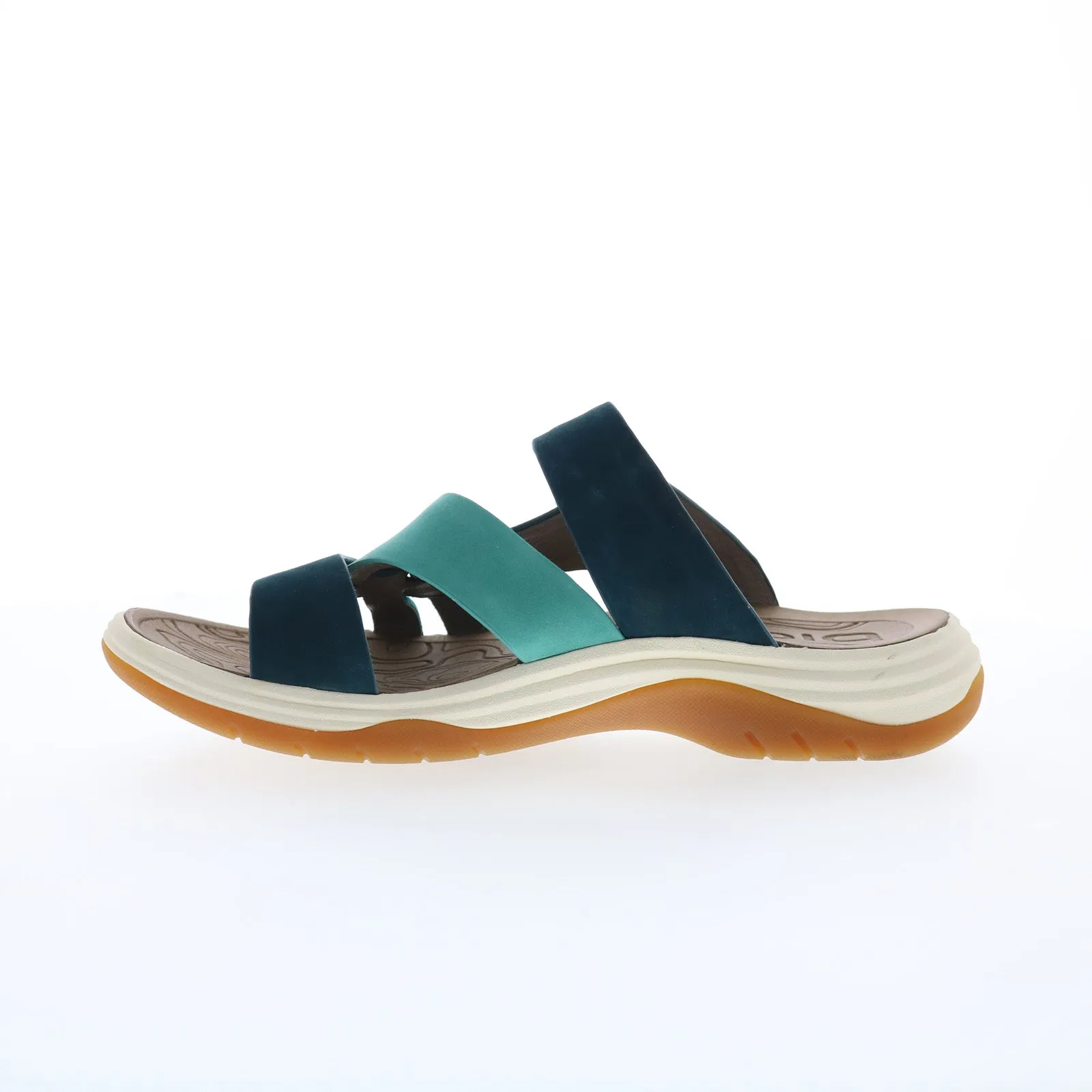 Bionica Nerice BI0014206 Womens Blue Suede Strap Slides Sandals Shoes