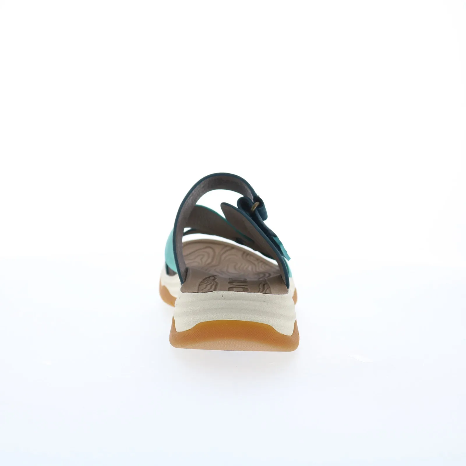Bionica Nerice BI0014206 Womens Blue Suede Strap Slides Sandals Shoes