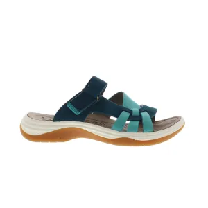 Bionica Nerice BI0014206 Womens Blue Suede Strap Slides Sandals Shoes