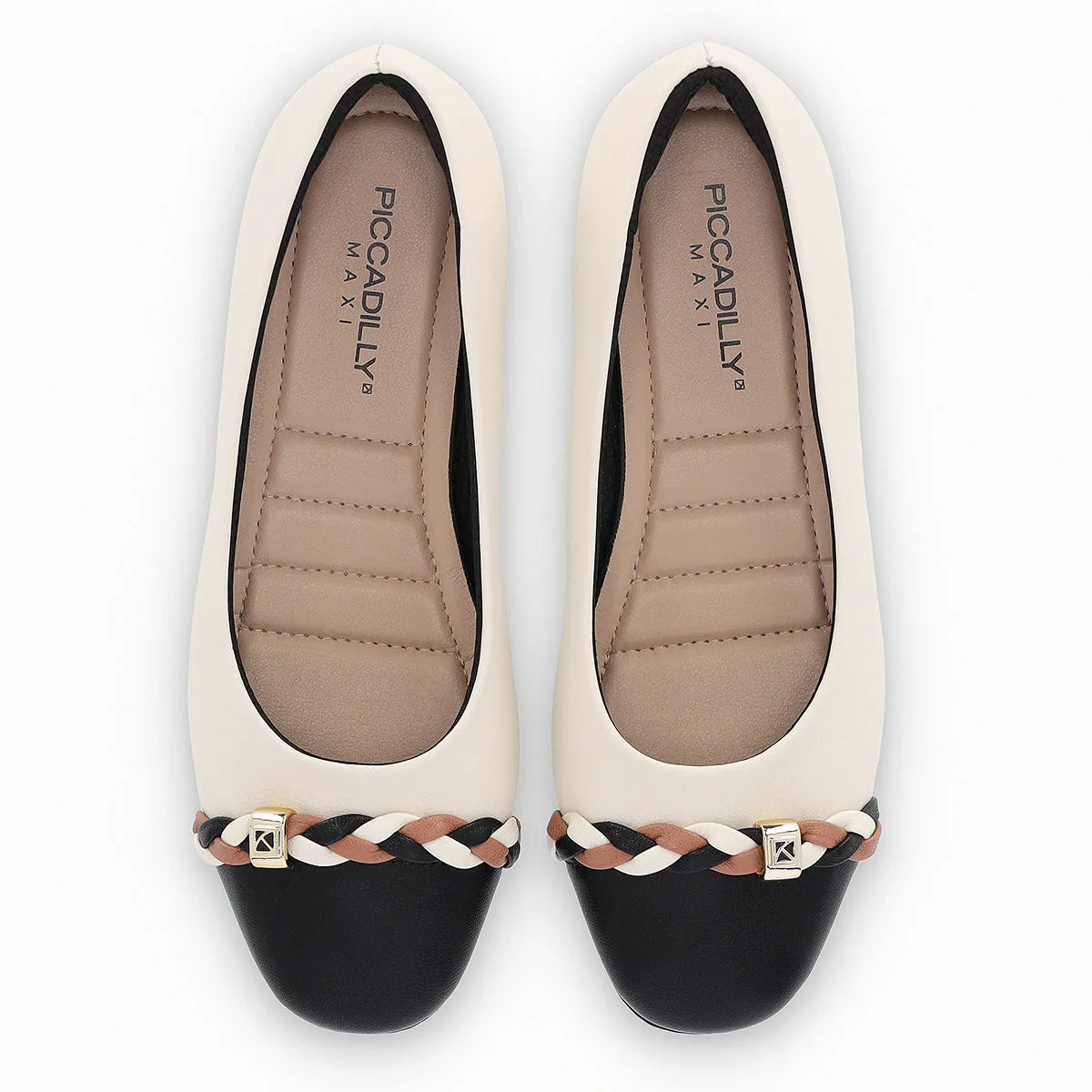 Black & White Nappa Flat (122.004)