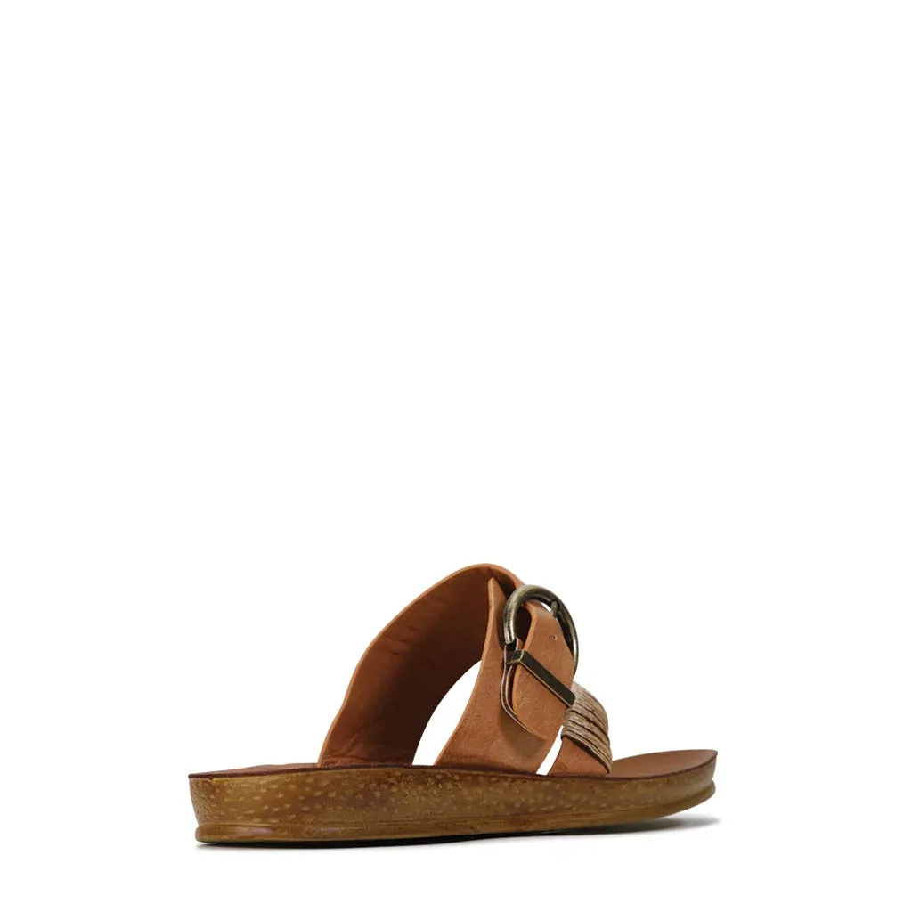 Bria Sandals - Brandy