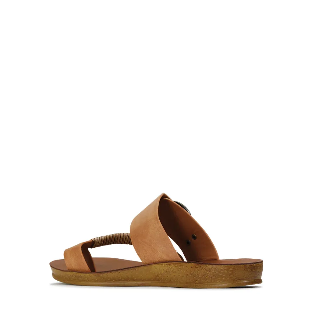 Bria Sandals - Brandy