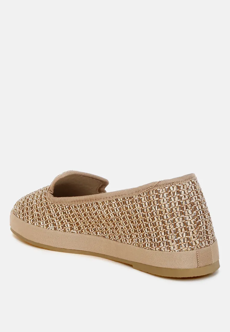 Busaba Round Toe Slip-On Loafers