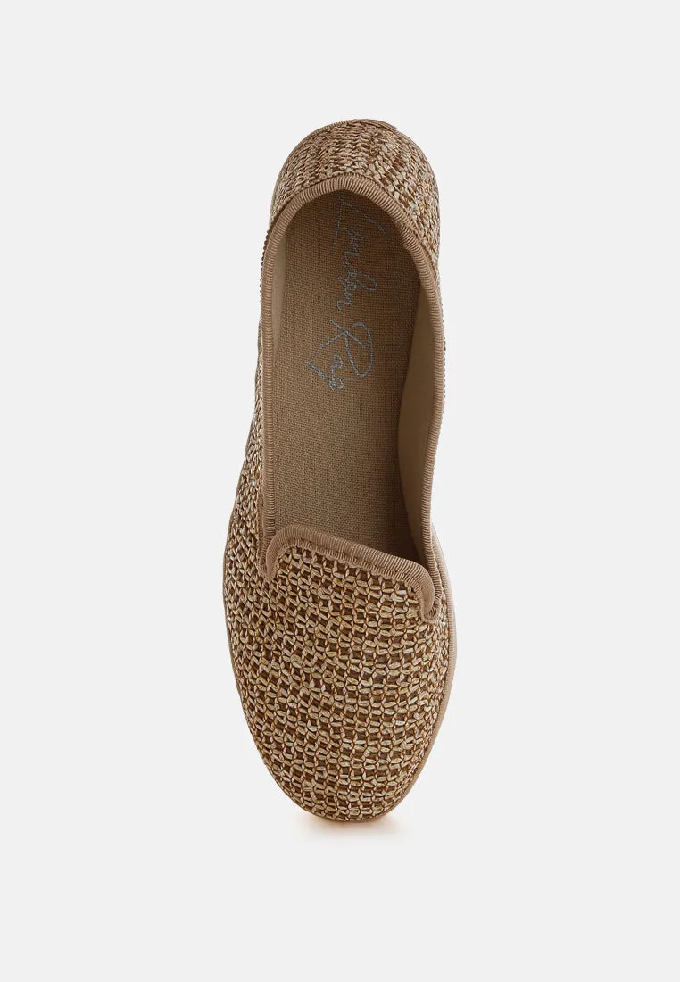 Busaba Round Toe Slip-On Loafers