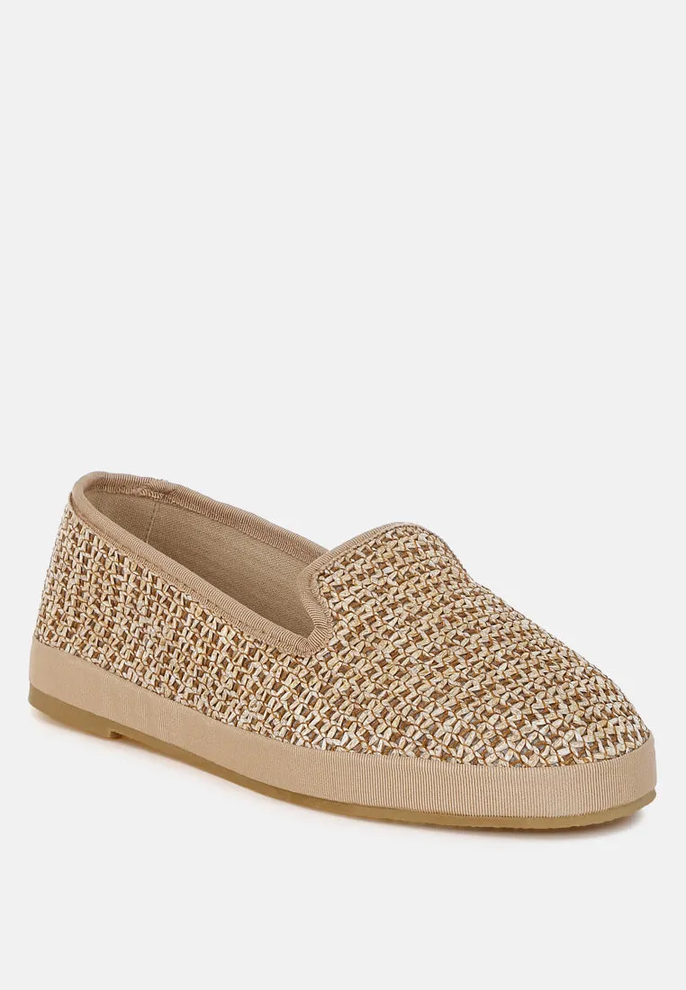 Busaba Round Toe Slip-On Loafers