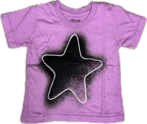 CALIFORNIAN VINTAGE- One Star T-Shirt (Lilac)