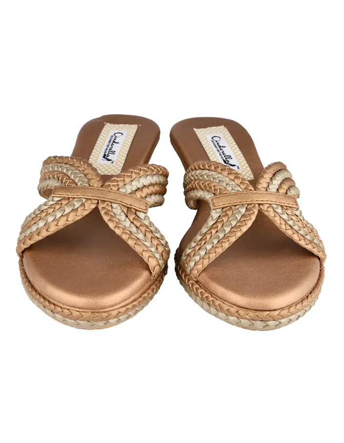 CAMEL BRAID 2'' WEDGES