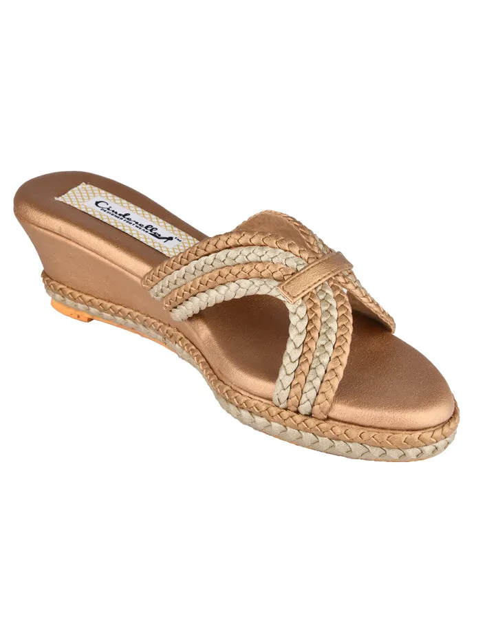 CAMEL BRAID 2'' WEDGES