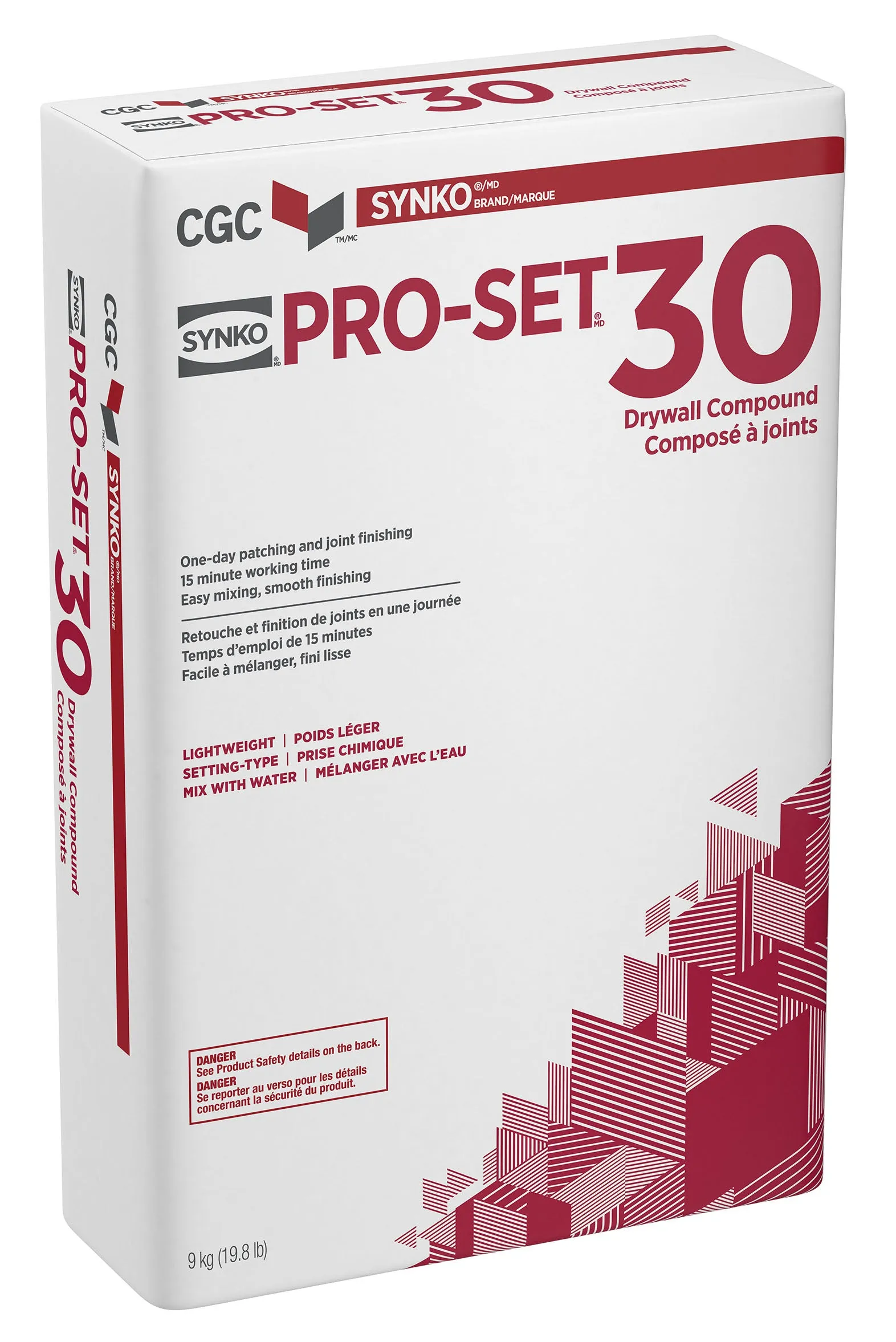 CGC Synko Pro Set 30 Lite Sand Setting-Type Drywall Compound