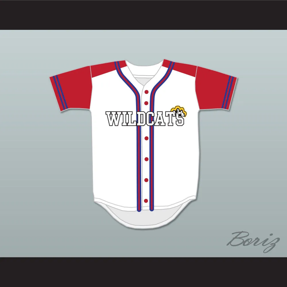 Chad Danforth 8 East High School Wildcats Baseball Jersey Design 2