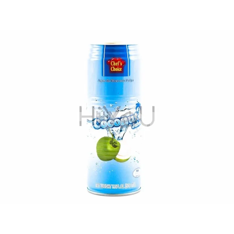 Chef's Choice Coconut Juice With Pulp 520ml ~ 主厨优选 椰汁 含果肉  520ml