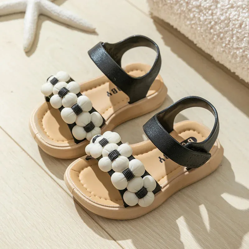 Children's Slippers Summer Girls and Boys Bathroom Home Anti slip Beach Shoes Soft Soled Baby Sandals