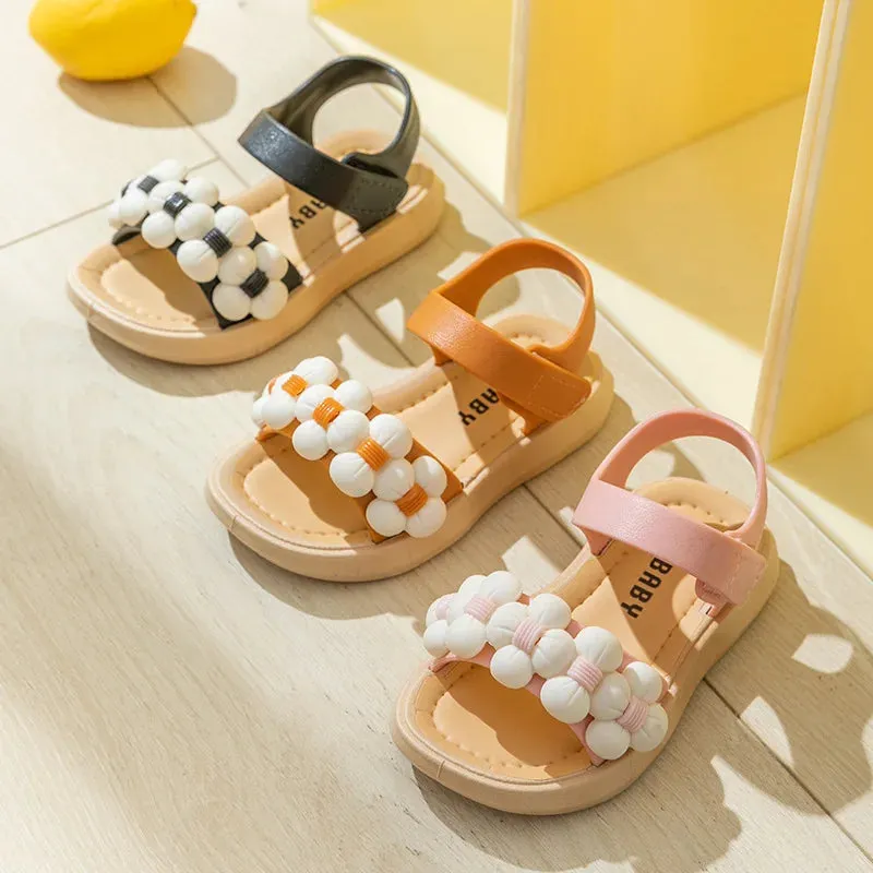 Children's Slippers Summer Girls and Boys Bathroom Home Anti slip Beach Shoes Soft Soled Baby Sandals