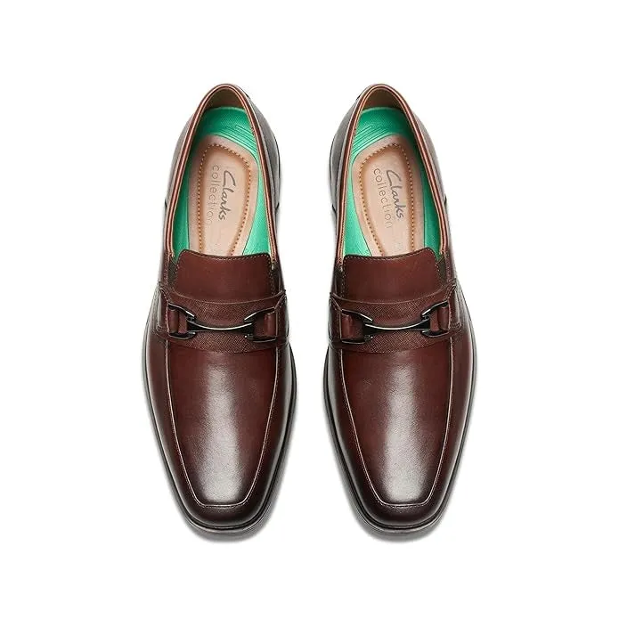 Clarks Men's Clarkslite Bit Mahogany Leather 26176935
