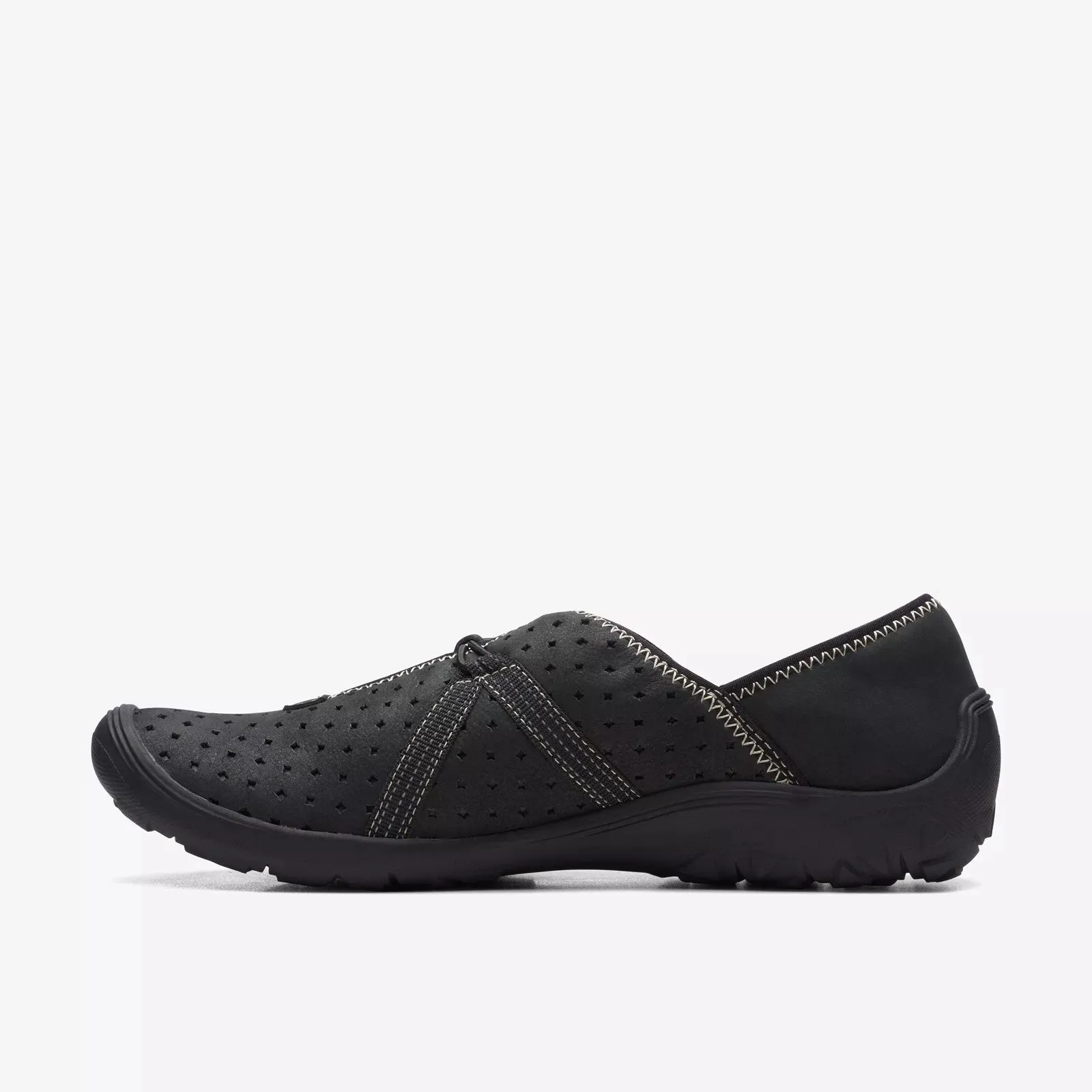Clarks Women's Fiana Braley Black Leather 26171202