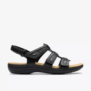 Clarks Women's Laurieann Ivy Black Leather 26181698