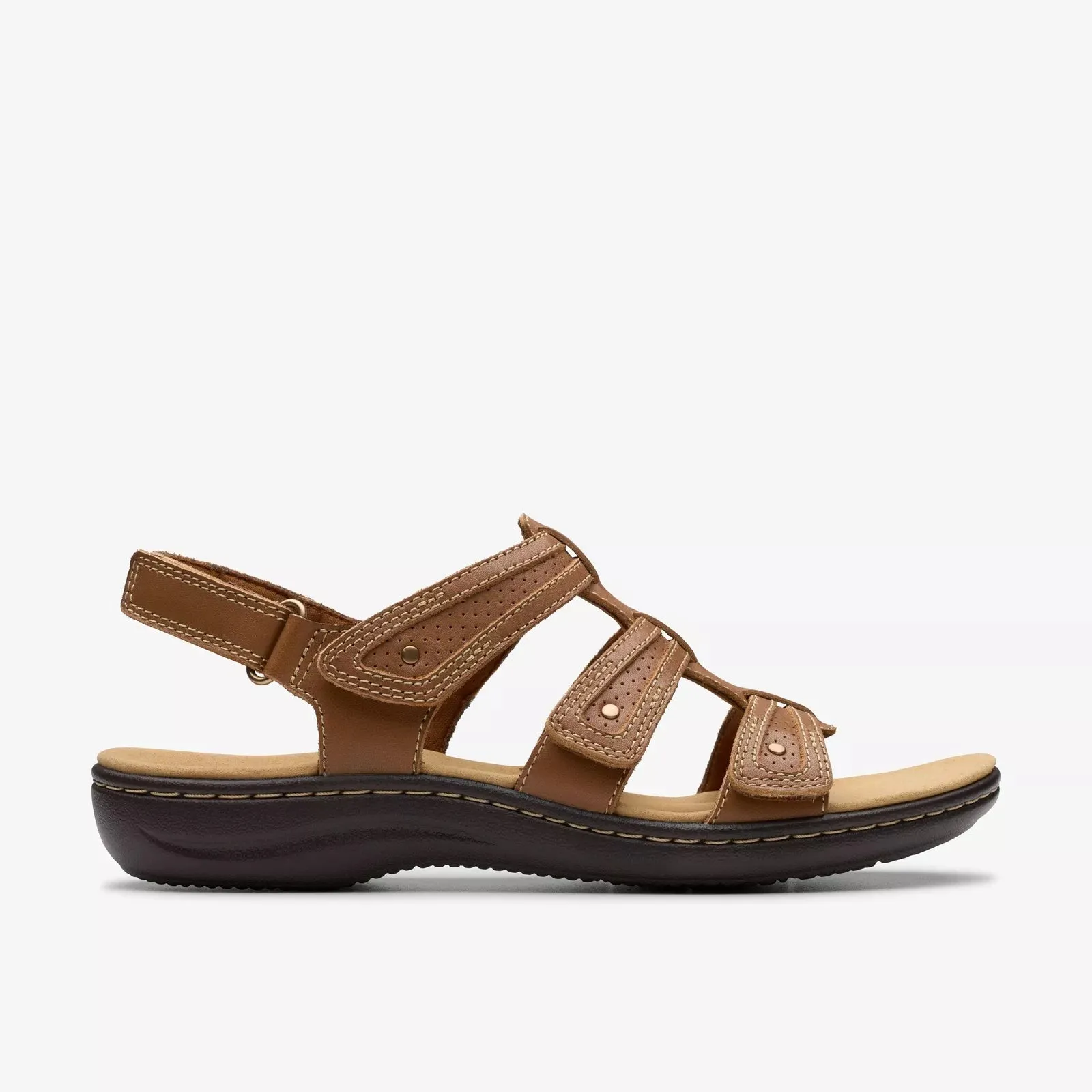 Clarks Women's Laurieann Ivy Tan Leather 26181700