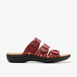 Clarks Women's Laurieann Ruby Red Leather