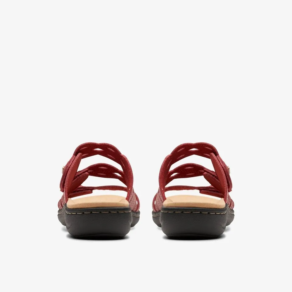 Clarks Women's Laurieann Ruby Red Leather