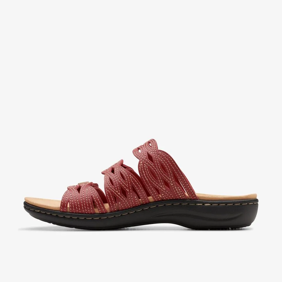 Clarks Women's Laurieann Ruby Red Leather