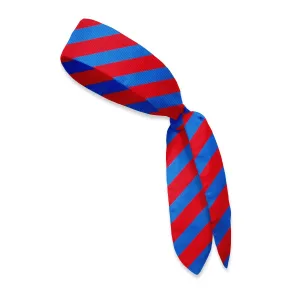 Collegiate Royal and Red - Hair Scarf